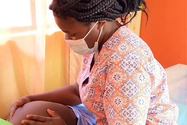 Rebrand Post (5) One of our nurses serving a patient at Tabitha Maternity Home (Photo Credit, CFK).