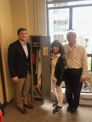 Jackie and Mike's Office at the Bezos Family Foundation in 2017
